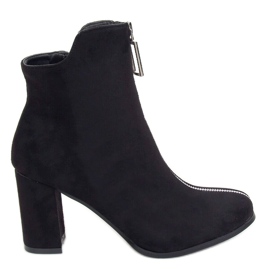 Botas negras de tacon alto 0-320 Black negro