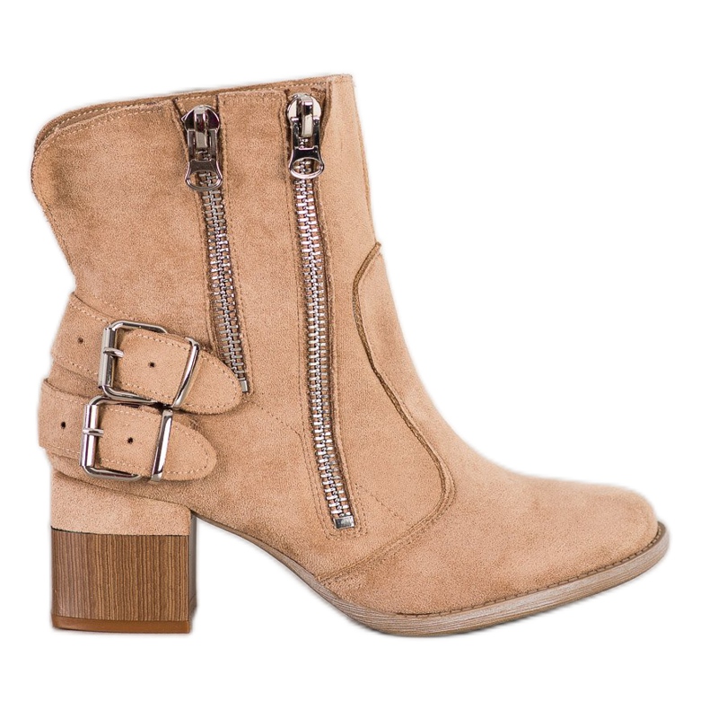 Bella Paris Botas de moda beige