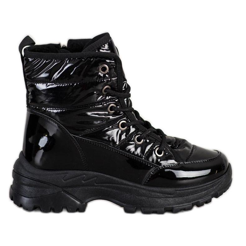 SHELOVET Botas de nieve cómodas negro SHELOVET Botas de nieve cómodas negro
