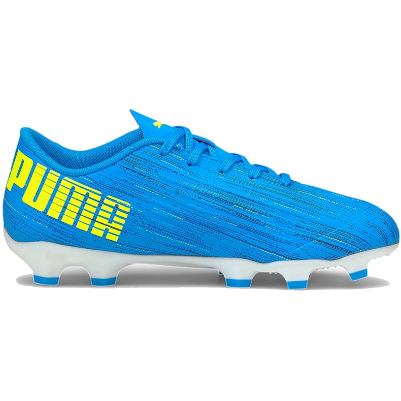 Botas de fútbol Puma Ultra 4.2 Fg Ag Junior 106364 01 azul azul