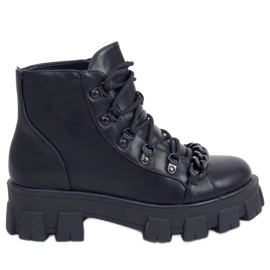 Botas negras de suela alta NC1106 Black negro