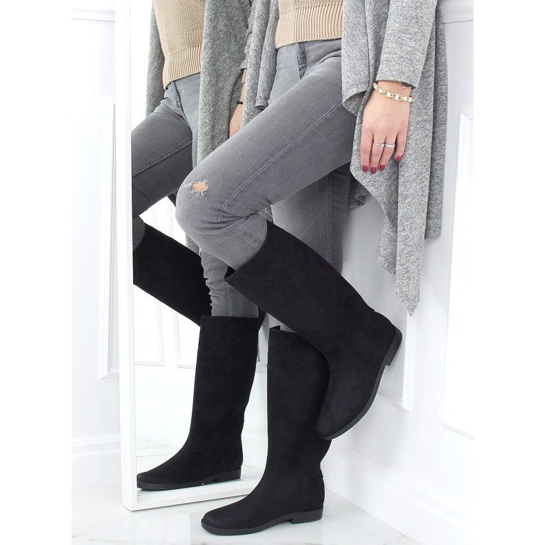 Chanclos de mujer negros negro D62P Negro