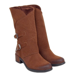 Camel ST-33P Botas militares camel marrón