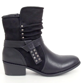 Botas de mujer negras Z1122 Black negro