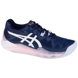 Asics Gel-Resolution 8 Clay W 1042A070-401 blanco azul marino