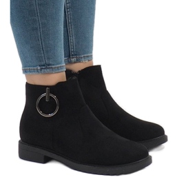 Botas negras de ante con aislamiento X-36 negro