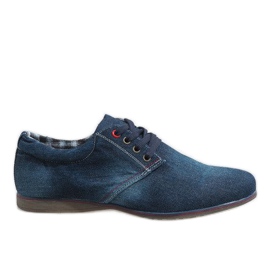 Zapatos azul marino elegantes B16-59