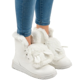 Botas aislantes blancas de Alrindra blanco
