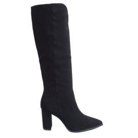 Botas clásicas con corte negro RB89P Negro