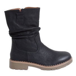 Black Botas negras de mujer 6981 Black negro