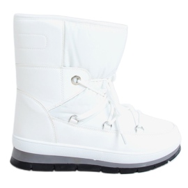 Botas de nieve blancas para mujer BY-1961 White blanco