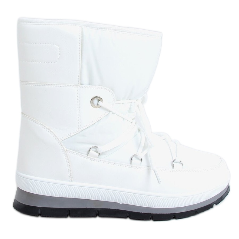 Botas de nieve blancas para mujer BY-1961 White blanco