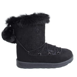Botas de nieve mujer negras 259 Black negro