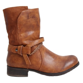 Camel F3163 Botas de mujer Camel marrón