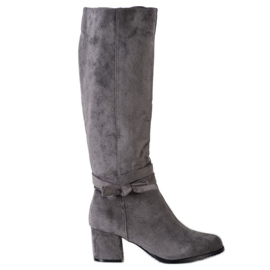 Small Swan Botas grises cálidas