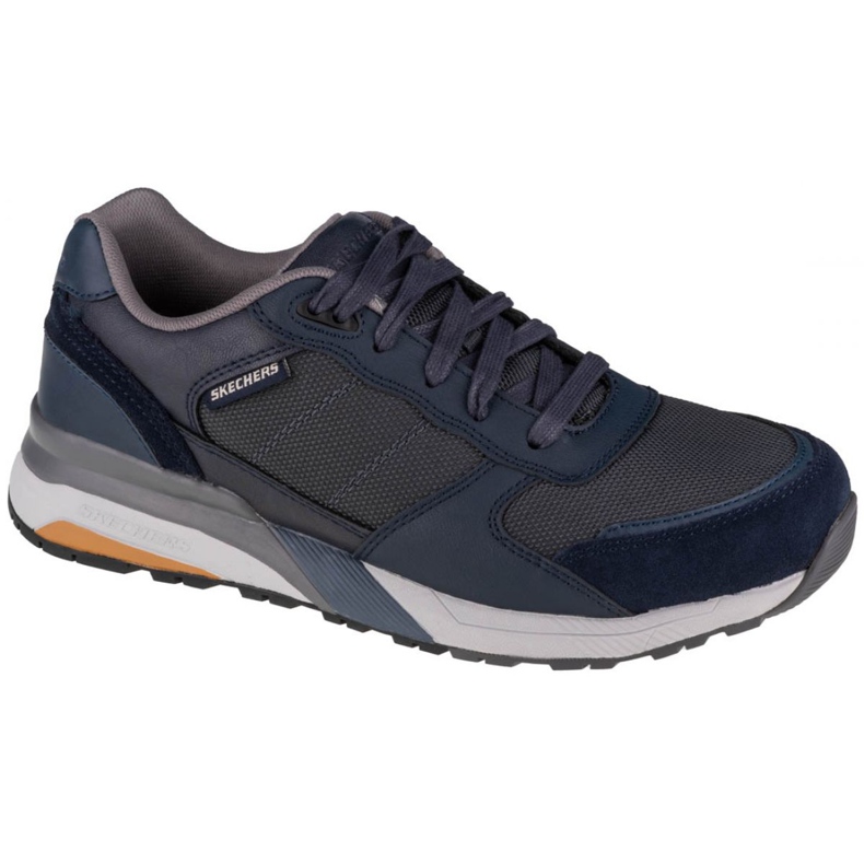 Zapatos Skechers Norgen-Westlow M 66288-NVY azul marino gris