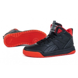 Puma Backcourt Mid M 374139 03 negro rojo