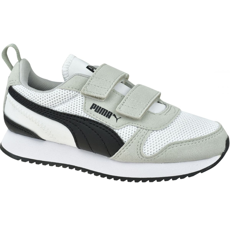 Puma R78 V Ps Jr 373617 02 blanco negro gris