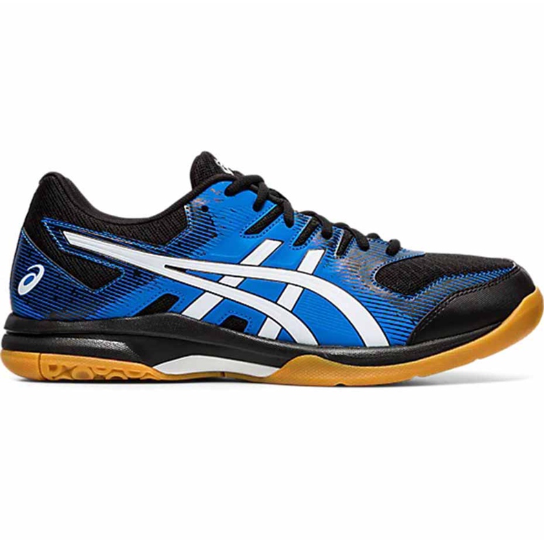 Zapatillas de voleibol Asics Gel-Rocket 9 para hombre azul-negro 1071A030 002