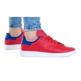 Zapatillas Adidas Stan Smith Jr FV3611 blanco rojo