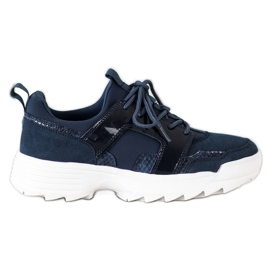 Kylie Zapatillas azul marino claro