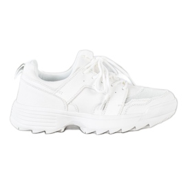 Kylie Zapatillas blancas claras blanco