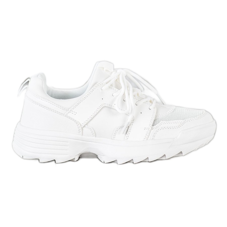 Kylie Zapatillas blancas claras blanco