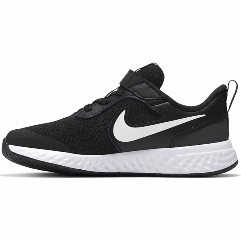 Calzado Nike Revolution 5 Jr BQ5672-003 blanco negro
