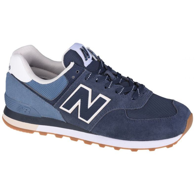 Zapatillas New Balance U ML574GRE blanco azul marino azul