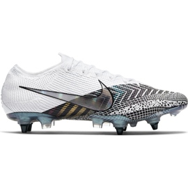 Calzado de fútbol Nike Mercurial Vapor 13 Elite Mds SG-Pro Ac CK2032 110 azul, blanco, negro blanco