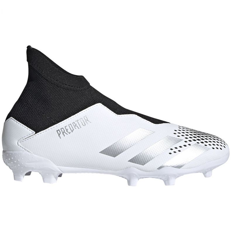 Botas de fútbol adidas Predator 20.3 Ll Fg Jr FW9212 blanco blanco Botas de fútbol adidas Predator 20.3 Ll Fg Jr FW9212 blanco blanco