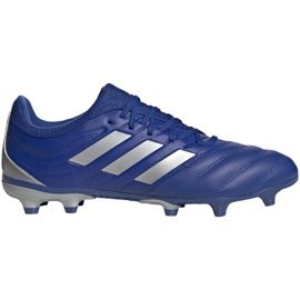 Botas de fútbol adidas Copa 20.3 Fg M EH1500 azul, plata azul