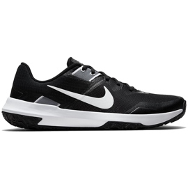 Zapatillas de hombre Nike Varisty Compete Tr 3 negras y blancas CJ0813 001 blanco negro