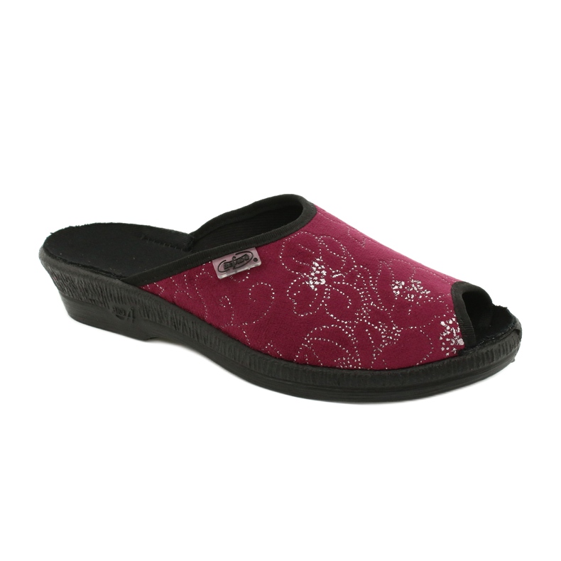 Zapatos de mujer befado pu 581D195 negro rojo multicolor