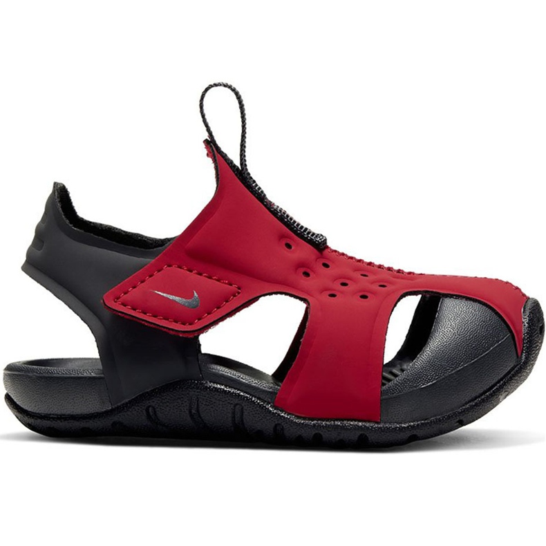 Nike Sunray Protect 2 sandalias para niños rojo 943827603 negro