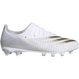 Botas de fútbol adidas X Ghosted.3 Mg M FW3543 oro blanco dorado Botas de fútbol adidas X Ghosted.3 Mg M FW3543 oro blanco dorado
