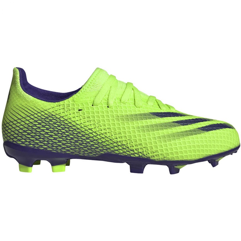 Botas de fútbol adidas X Ghosted.3 Fg Jr EG8212 verde verde