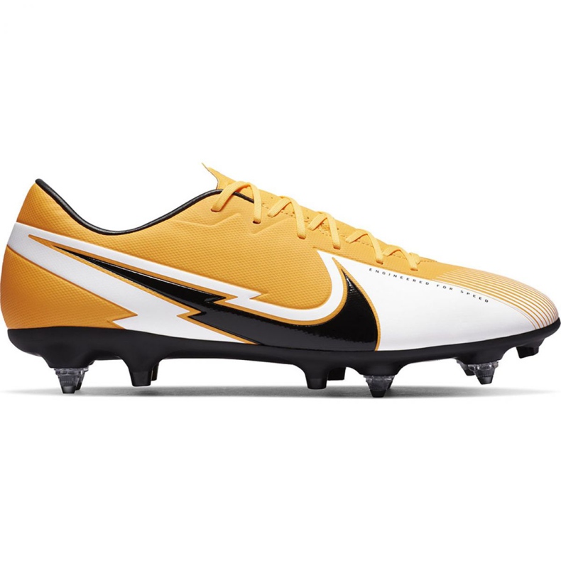 Calzado de fútbol Nike Mercurial Vapor 13 Academy SG-Pro Ac M BQ9142 801 multicolor amarillo