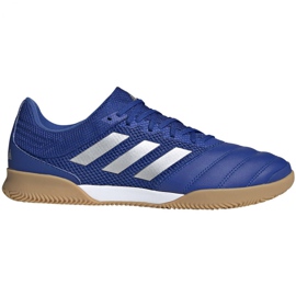 Botas de fútbol adidas Copa 20.3 In Sala M EH1492 plata, azul azul