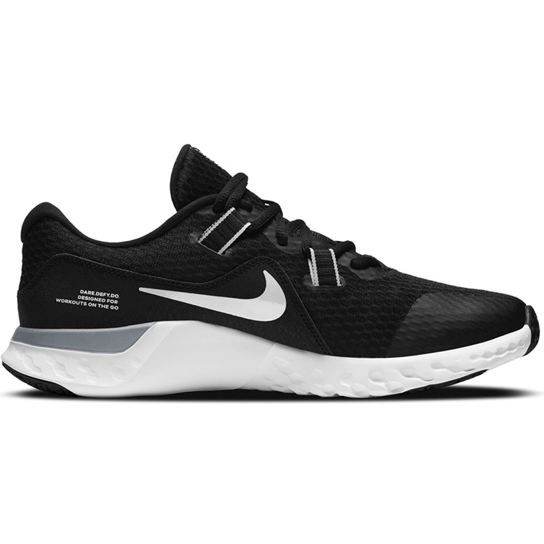 Zapatillas Nike Renew Retaliation Tr 2 negras hombre CK5074 001 blanco negro