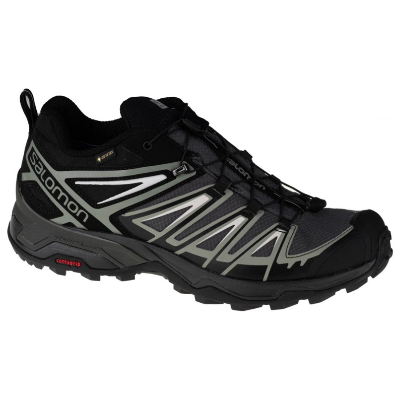 Zapatillas Salomon X Ultra 3 Gtx M 411684 negro gris