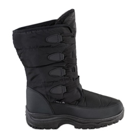 SHELOVET Botas altas para la nieve negro