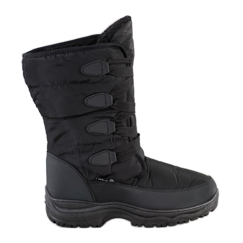 SHELOVET Botas altas para la nieve negro