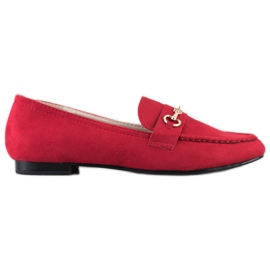 Goodin Mocasines elegantes rojo