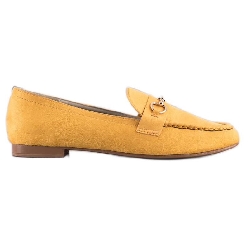 Goodin Mocasines elegantes amarillo Goodin Mocasines elegantes amarillo