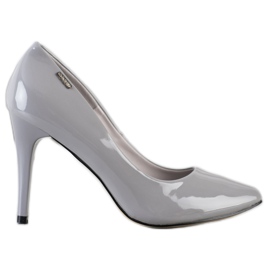 Goodin Bombas lacadas gris