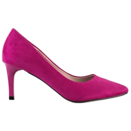 Goodin Tacones fucsia rosado