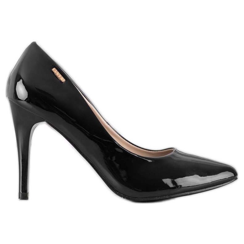 Goodin Bombas lacadas negro