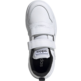 Zapatillas adidas Tensaur C blancas para niños EF1093 blanco