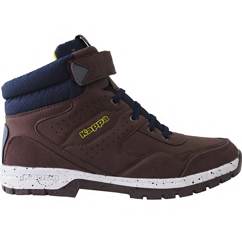Zapatos para niños Kappa Lithium T, marrón y azul marino 260732T 5067